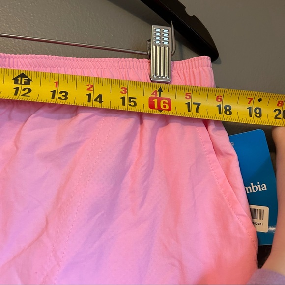 NWT Columbia Sz Large Women’s Pink Sandy River 3” Inseam Board Beach Shorts $45! - Picture 7 of 11